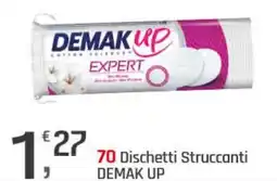 Supermercati Dok 70 Dischetti Struccanti DEMAK UP offerta