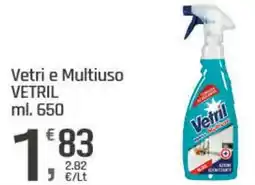 Supermercati Dok Vetri e Multiuso VETRIL offerta