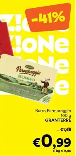 Unes Burro Parmareggio GRANTERRE offerta