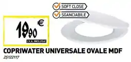 Tecnomat Copriwater universale ovale mdf offerta