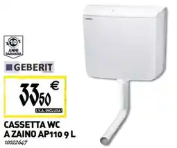 Tecnomat Cassetta wc a zaino AP110 offerta