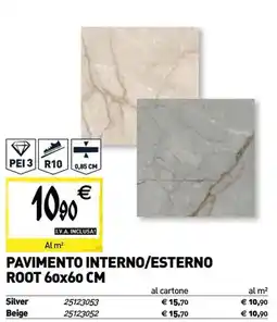 Tecnomat Pavimento interno/esterno root offerta