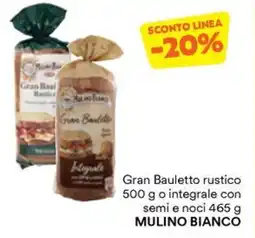 Unes Gran Bauletto rustico o integrale con semi e noci MULINO BIANCO offerta