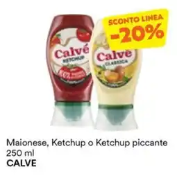 Unes Maionese, Ketchup o Ketchup piccante CALVE offerta