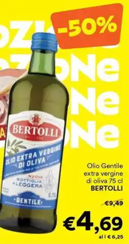 Unes Olio Gentile extra vergine di oliva BERTOLLI offerta