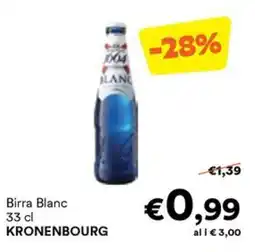 Unes Birra Blanc KRONENBOURG offerta