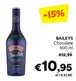 Unes BAILEYS Chocolate offerta