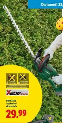 Lidl PARKSIDE offerta