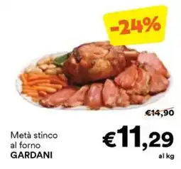 Unes Metà stinco al forno GARDANI offerta