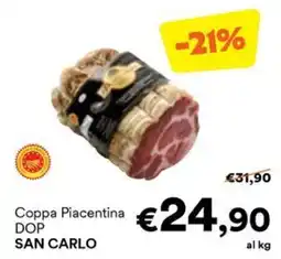 Unes Coppa Piacentina DOP SAN CARLO offerta