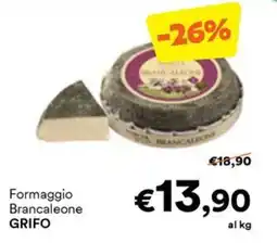 Unes Formaggio Brancaleone GRIFO offerta