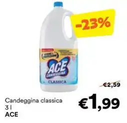 Unes Candeggina classica ACE offerta