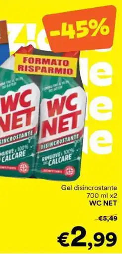 Unes Gel disincrostante WC NET offerta