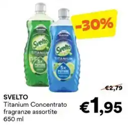 Unes SVELTO Titanium Concentrato offerta