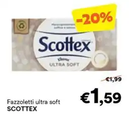 Unes Fazzoletti ultra soft SCOTTEX offerta