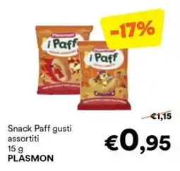 Unes Snack Paff PLASMON offerta