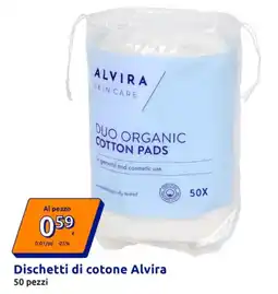 Action Dischetti di cotone Alvira 50 pezzi offerta