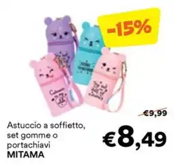 Unes Astuccio a soffietto, set gomme o portachiavi MITAMA offerta
