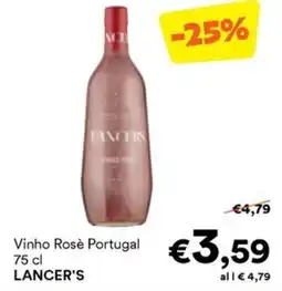 Unes Vinho Rosé Portugal LANCER'S offerta