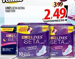 Il Genio Supermercato Lines seta ultra offerta