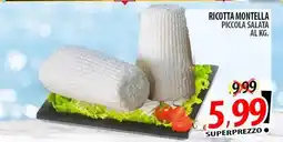 Il Genio Supermercato Ricotta montella piccola salata offerta
