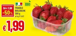 Famila Superstore Fragole biologiche offerta