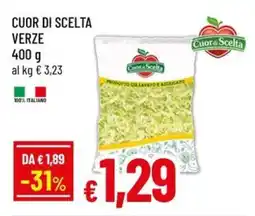Famila Superstore Cuor di scelta verze offerta