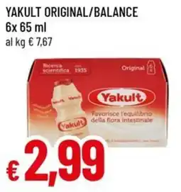 Famila Superstore Yakult original/balance offerta