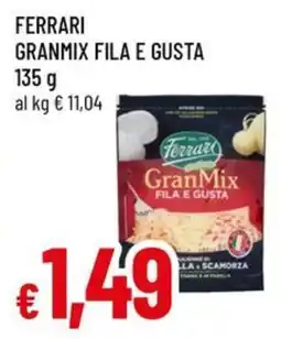 Famila Superstore Ferrari granmix fila e gusta offerta