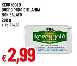 Famila Superstore Kerrygold burro puro d'irlanda non salato offerta