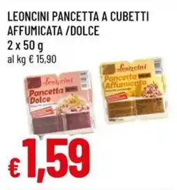 Famila Superstore Leoncini pancetta a cubetti affumicata/dolce offerta