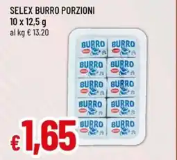 Famila Superstore Selex burro porzioni offerta