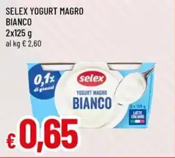 Famila Superstore Selex yogurt magro bianco offerta