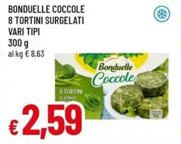 Famila Superstore Bonduelle coccole 8 tortini surgelati offerta