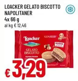 Famila Superstore Loacker gelato biscotto napolitaner offerta