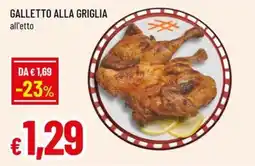 Famila Superstore Galletto alla griglia offerta