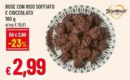 Famila Superstore Rose con riso soffiato e cioccolato offerta