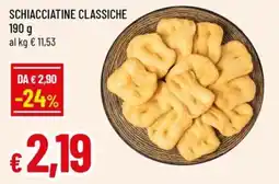 Famila Superstore Schiacciatine classiche offerta