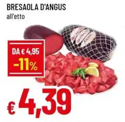 Famila Superstore Bresaola d'angus offerta
