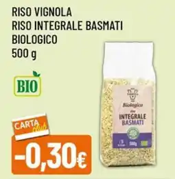 Famila Superstore Riso vignola riso integrale basmati biologico offerta