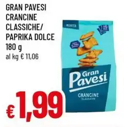 Famila Superstore Gran pavesi crancine classiche/ paprika dolce offerta