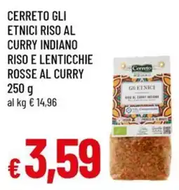 Famila Superstore Cerreto gli etnici riso al curry indiano riso e lenticchie rosse al curry offerta
