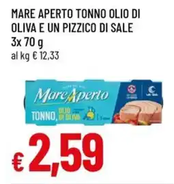 Famila Superstore Mare aperto tonno olio di oliva e un pizzico di sale offerta