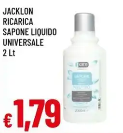 Famila Superstore Jacklon ricarica sapone liquido universale offerta