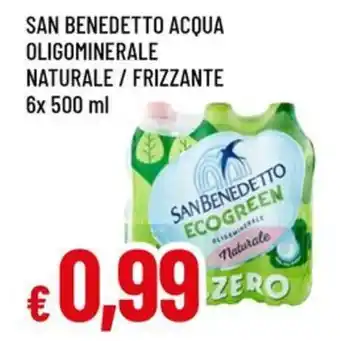 Famila Superstore San benedetto acqua oligominerale naturale/frizzante offerta