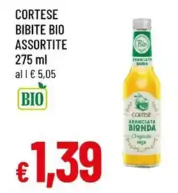 Famila Superstore Cortese bibite bio offerta