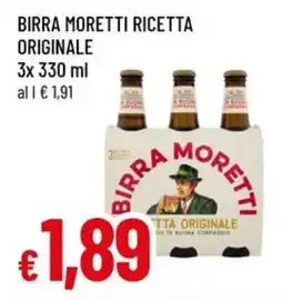 Famila Superstore Birra moretti ricetta originale offerta