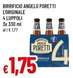 Famila Superstore Birrificio angelo poretti l'originale 4 luppoli offerta