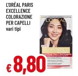 Famila Superstore L'oréal paris excellence colorazione per capelli offerta