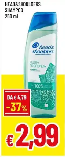 Famila Superstore Head&shoulders shampoo offerta
